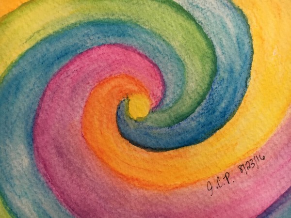 Tidal swirl by Jennifer C.  Pierstorff