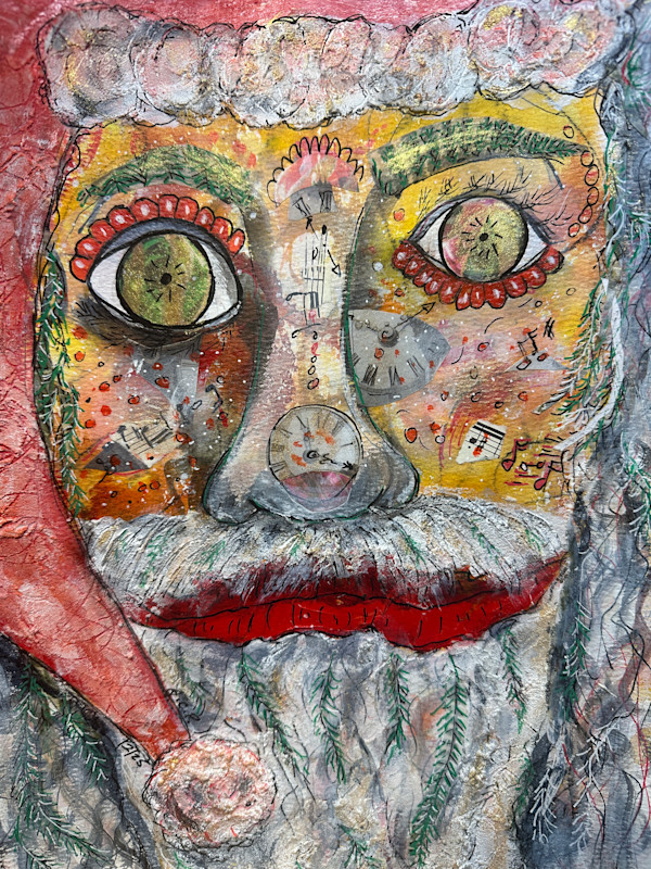 Wonky Santa Claus by Jennifer C.  Pierstorff