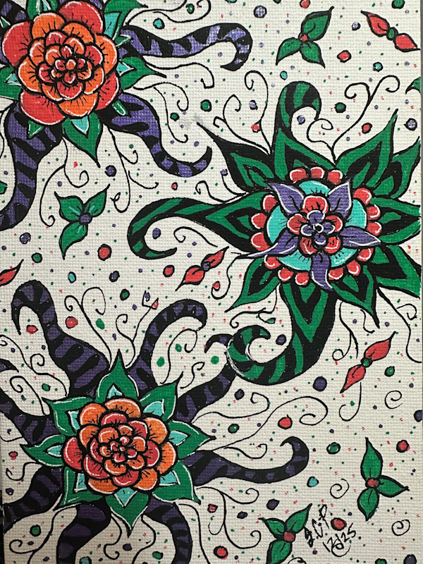 Holiday Flowers by Jennifer C.  Pierstorff