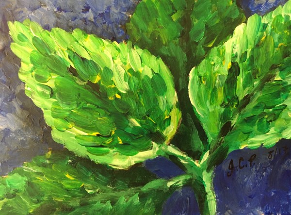 A little bit of leaf by Jennifer C.  Pierstorff