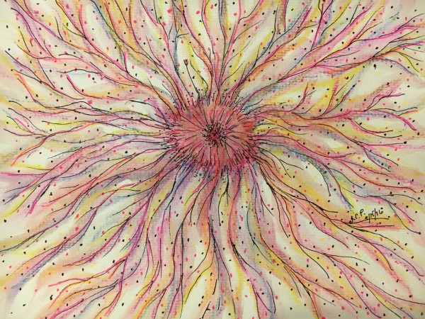 Cellular Flower by Jennifer C.  Pierstorff