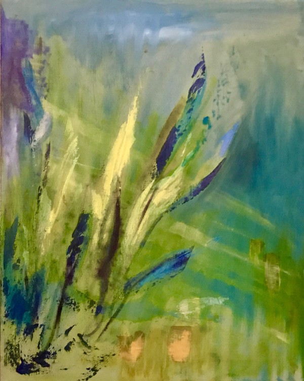 Siberian Iris by Marjorie Windrem