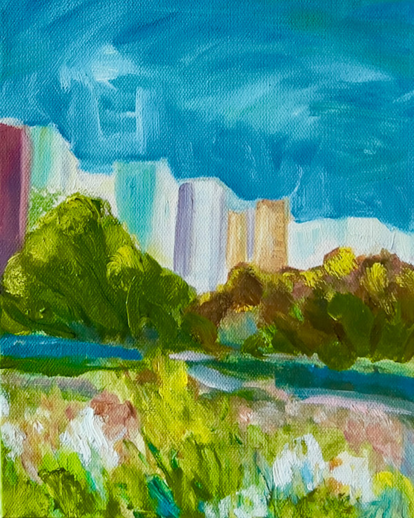 View from the Calatrava by Marjorie Windrem