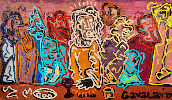 THE LAST SUPPER by Gavalav'