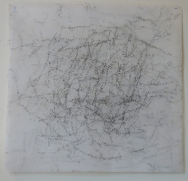 Untitled (every moment holds every other moment) by Alyson Provax