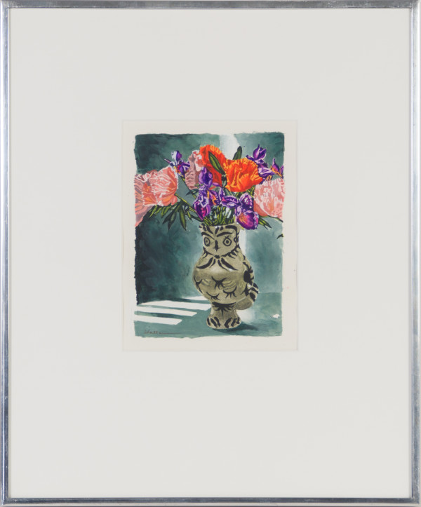 Study for “Double Feature” (left side) by Beverly Hallam
