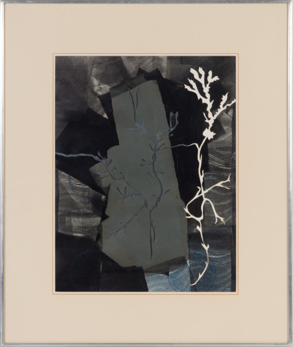 Seaweed, Silver II by Beverly Hallam