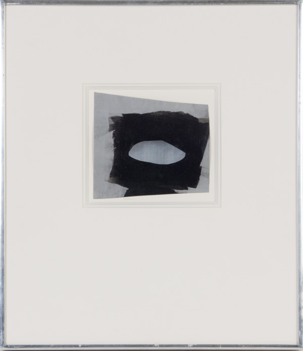 Silver Mask X by Beverly Hallam