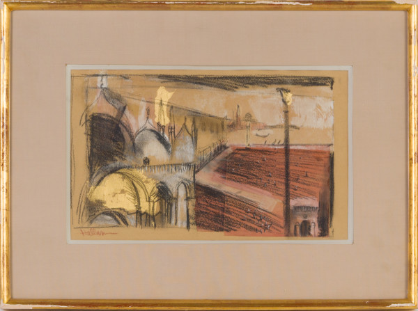 Piazza San Marco III by Beverly Hallam
