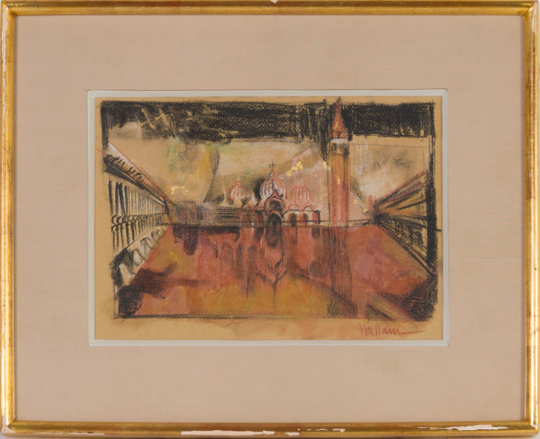 Piazza San Marco II by Beverly Hallam