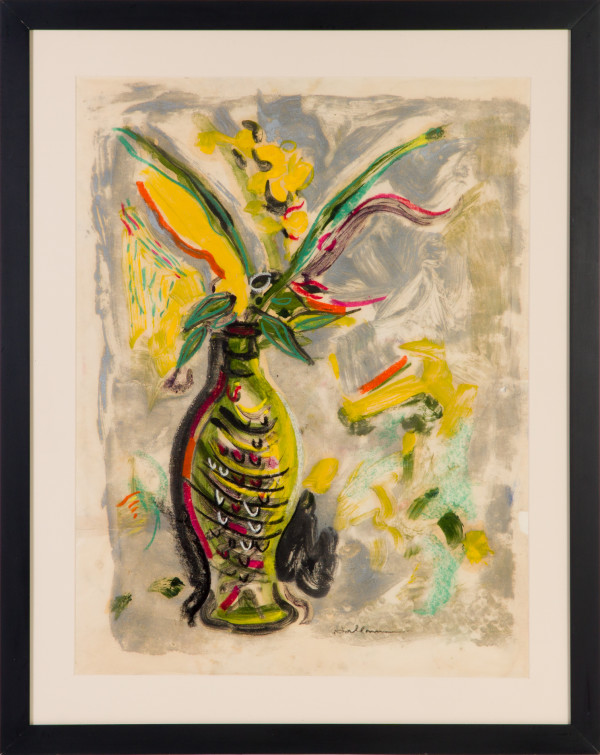 Fish Vase by Beverly Hallam