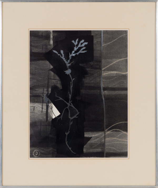 Seaweed, Silver I by Beverly Hallam