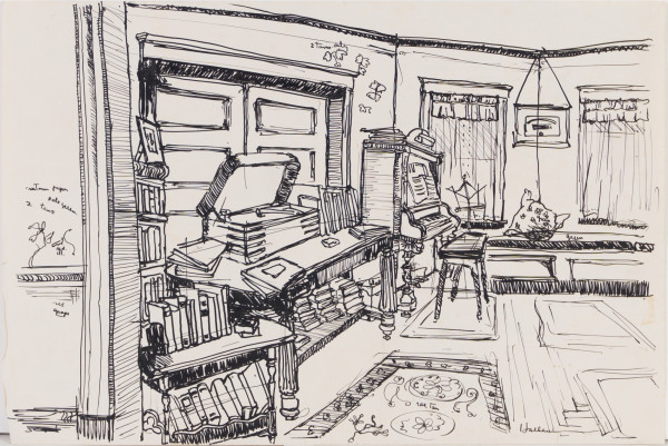Inez Atwater’s, 98 Electric Avenue, Somerville, Mass. by Beverly Hallam