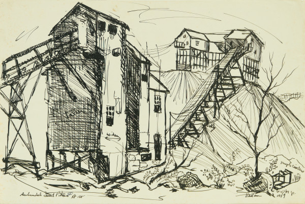 Auburndale Sand Pits II, Rt. 128 by Beverly Hallam