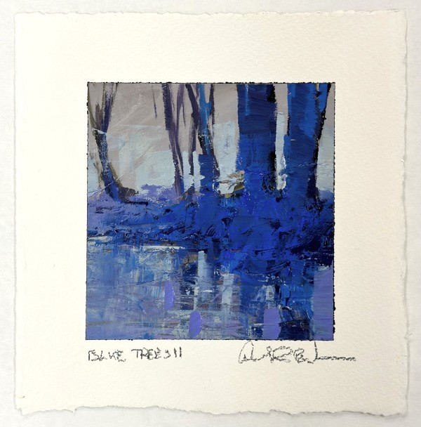 Blue Trees II by andy braitman