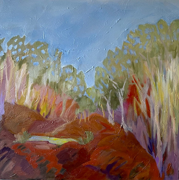 The Pond (unframed) by Suellen Tomkins, Image 1.