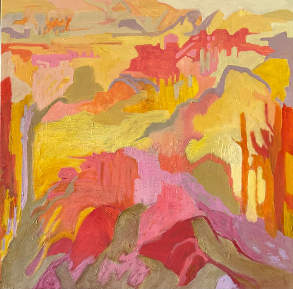 The Road to Amarac (unframed) by Suellen Tomkins, Image 1.