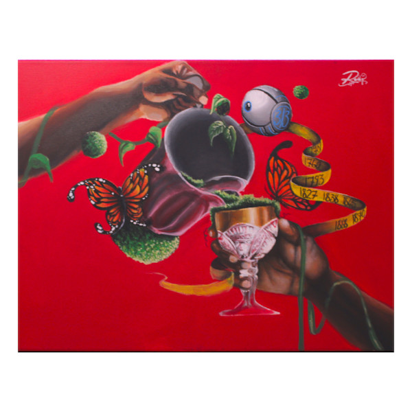 MY CUP RUNNETH OVER by Redd Curry