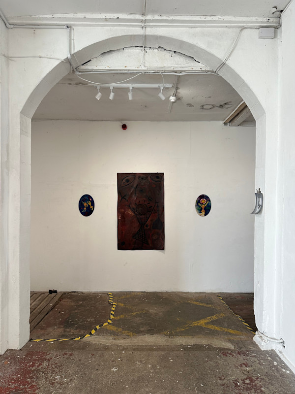 Installation shot of 'Keeper of Wisdom' by Jeni Johnson