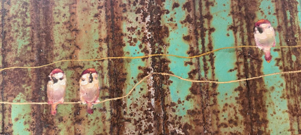 Morning Chat Green I by Wittaya Pised