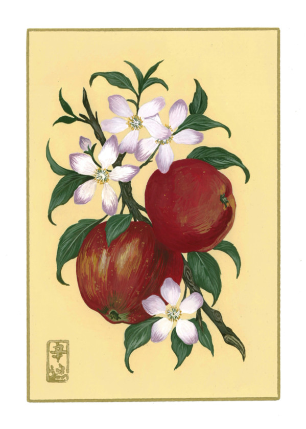 29th of September “Apple Blossom” by Cindy Cal