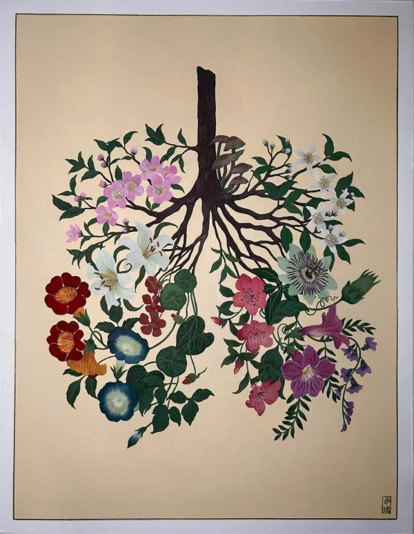Blossom Breathing by Cindy Cal