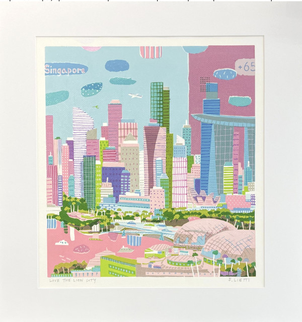 Love the Lion City by Francesco Lietti