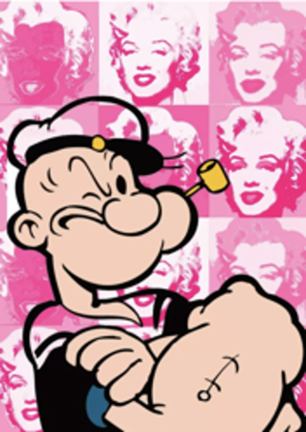 Popeye + Marilyn by Death NYC