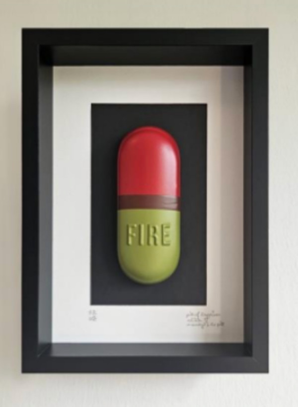 Pill #86 - Fire by Uwe Klauke