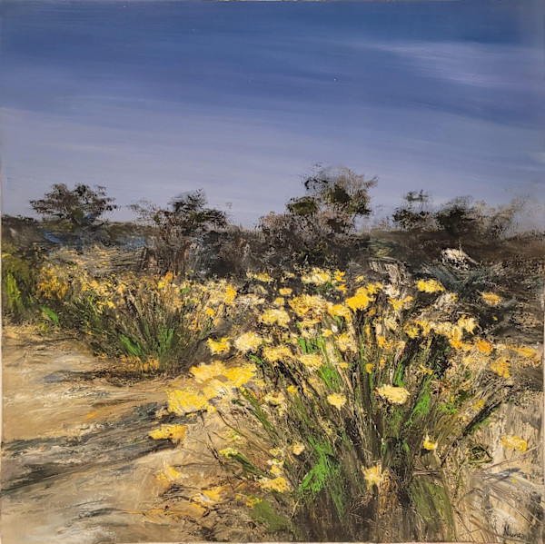 Yellow Flowers by Nuvar Phansuwan