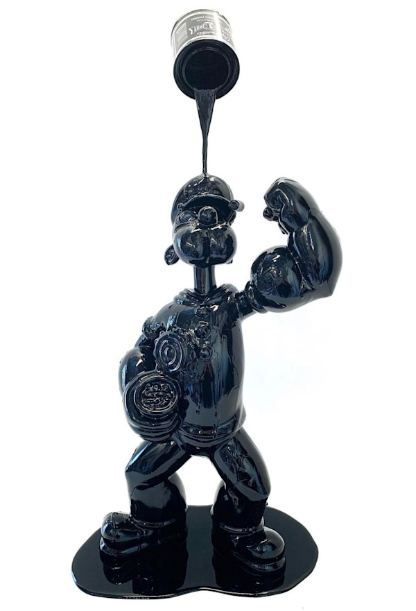 Happy Accident - Popeye (Black/Black) by Joe Suzuki