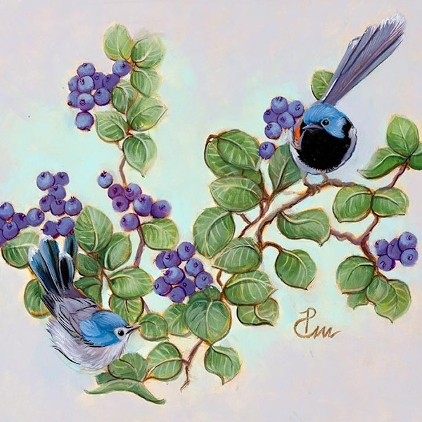Love. Blue. Berries by Priya Gore