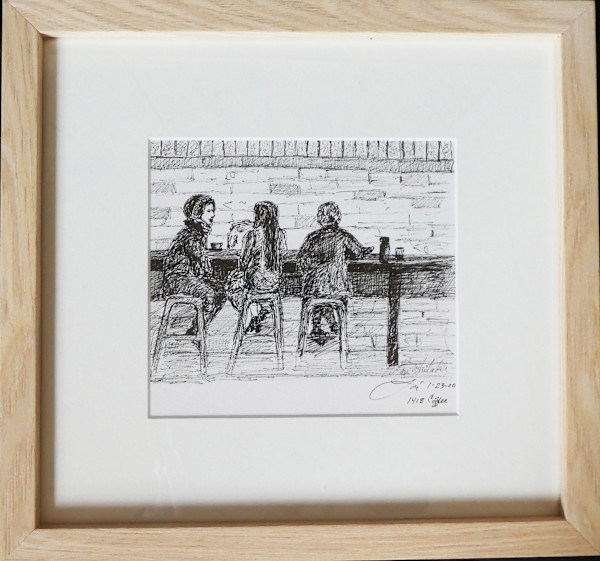 Coffee Bar Chat by Lori Morrell Whitaker, Image 1.