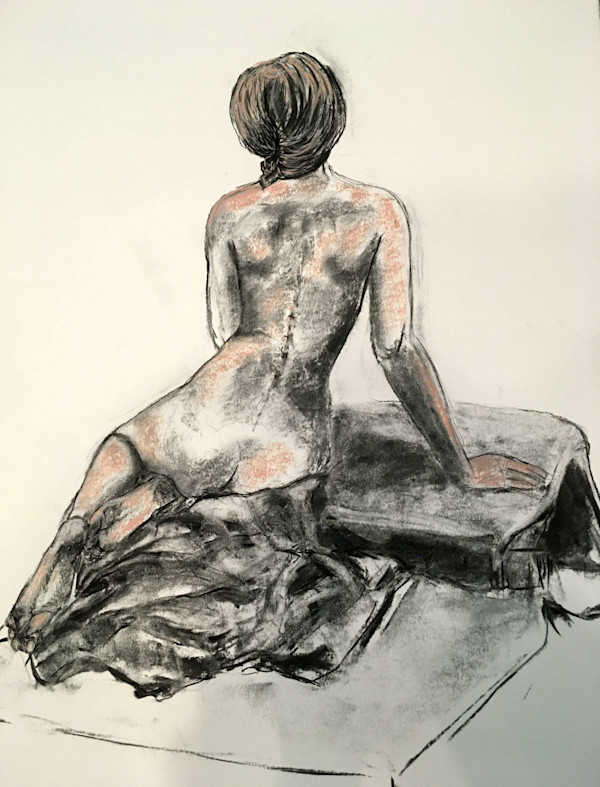 Seated Figure by Lori Morrell Whitaker, Image 1.
