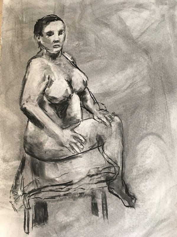 Pearl Seated With Twist by Lori Morrell Whitaker, Image 14.