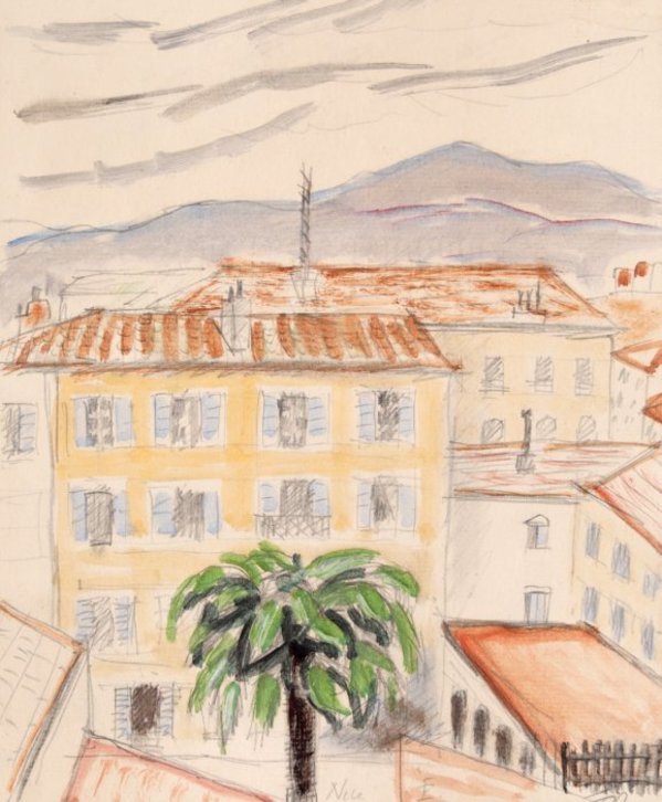 View from Nice by Theodor Pallady