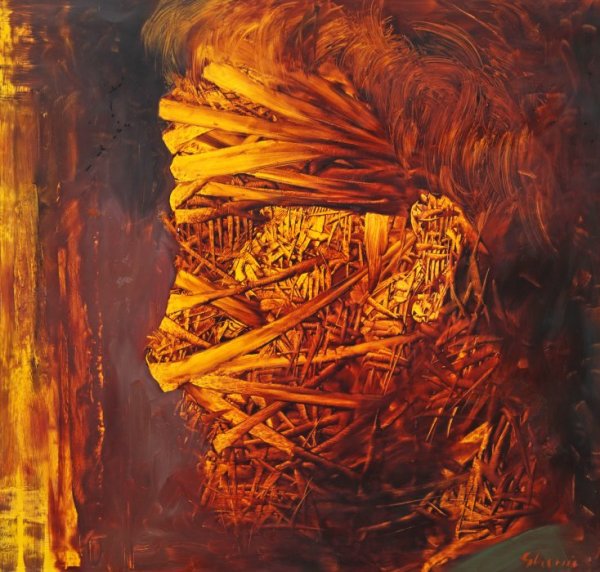 Self-portrait by Adrian Ghenie
