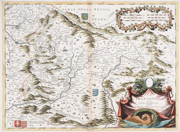 Transylvania, Venice by Vincenzo Maria Coronelli