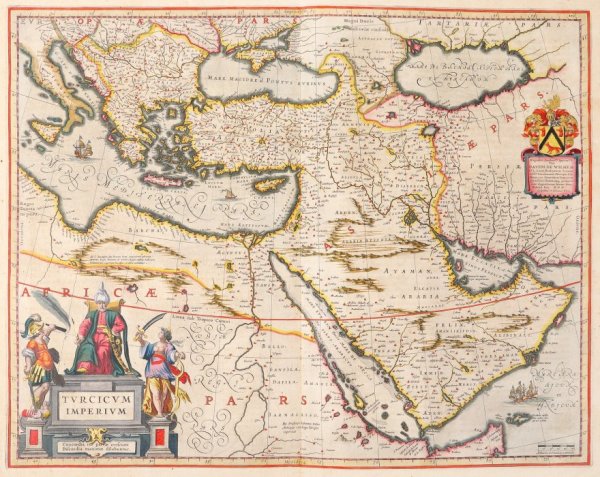 Ottoman Empire, Amsterdam by Willem Janszoon Blaeu