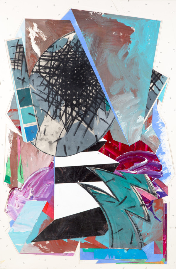 Tree for Mine, Arms' Stead [AR' BE, CE] (triptych with 364, 365, and 362) by Robert Reed 