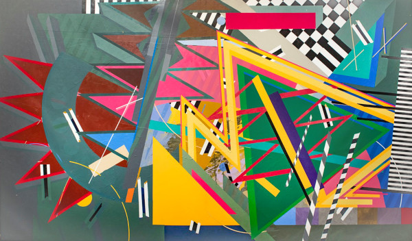 San Romano, Hydraulic Lift  [unstretched](AKA Mean Lean Green) by Robert Reed 