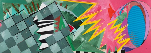 Tree For Mine, Wash and Park (Triptych - Parts 1,2 and 3)) [unstretched] by Robert Reed 