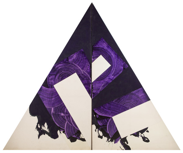 Plum Nellie Split  [untitled Split] by Robert Reed 