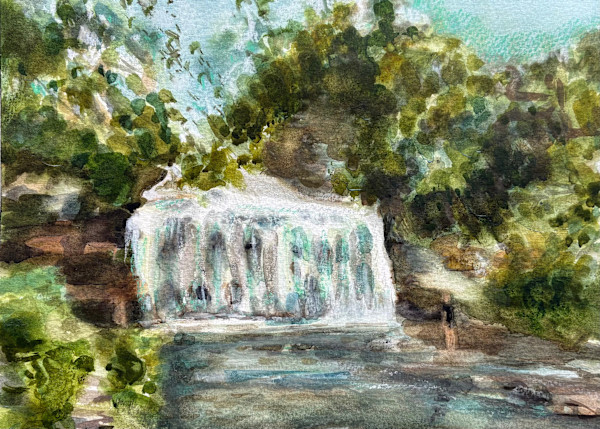 The Cool Water Felt so Good by LeAnn Wilkins, Image 1.