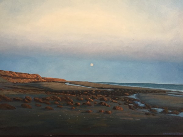 Moonrise El Golfo by Stuart Burton