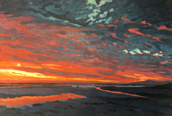 Erendira Sunset VI by Stuart Burton