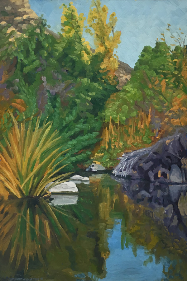 Reflection Pond- Mission Trails Park by Stuart Burton