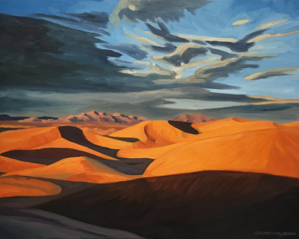 Dunes at Sunset by Stuart Burton