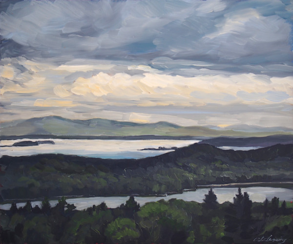 Serenity at Dusk by Linda Deming