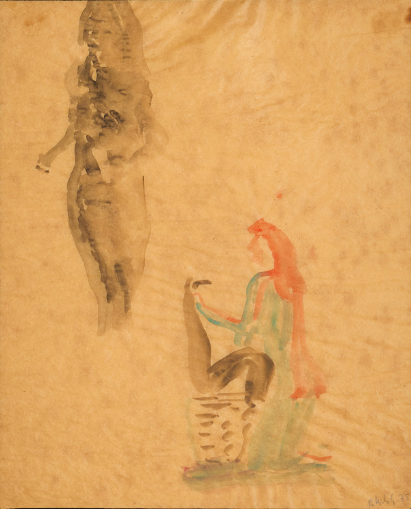 Kvinden by Per Kirkeby